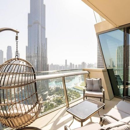 Ferienwohnung Larbi Breathtaking Burj And Fountain View Luxurious 2 Bed Dubai Exterior foto