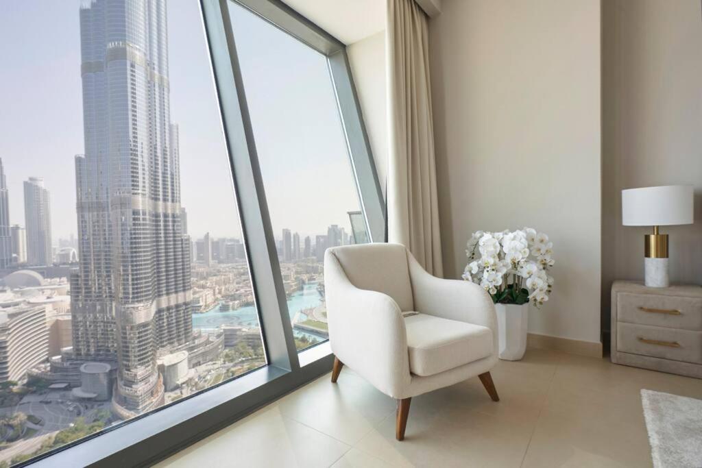 Ferienwohnung Larbi Breathtaking Burj And Fountain View Luxurious 2 Bed Dubai Exterior foto