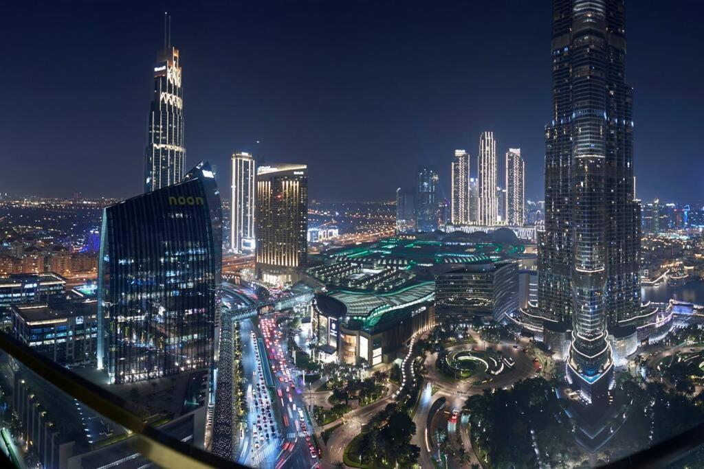 Ferienwohnung Larbi Breathtaking Burj And Fountain View Luxurious 2 Bed Dubai Exterior foto